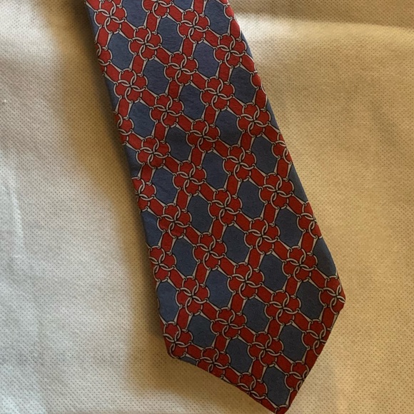 Vintage Hermes silk tie - Picture 2 of 5